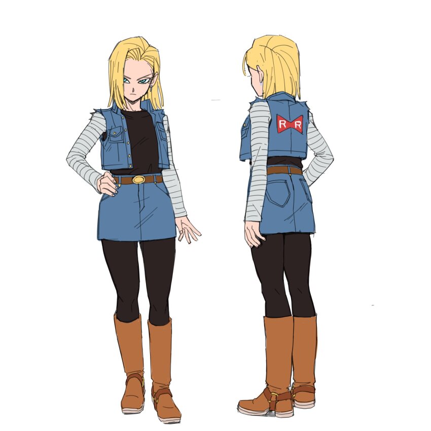Android 18 (Dragon Ball) Rule 34 Image