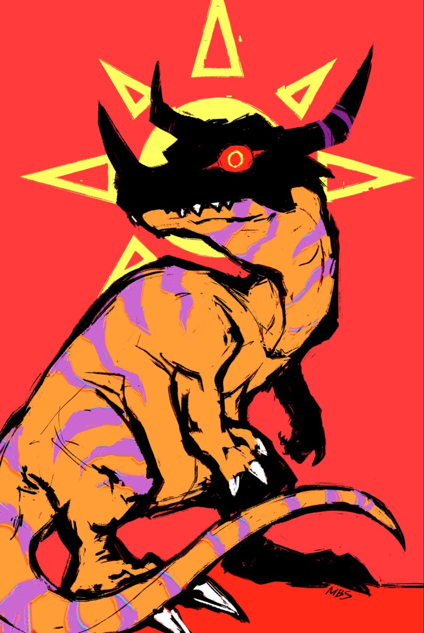 Greymon (Digimon) Rule 34 Image