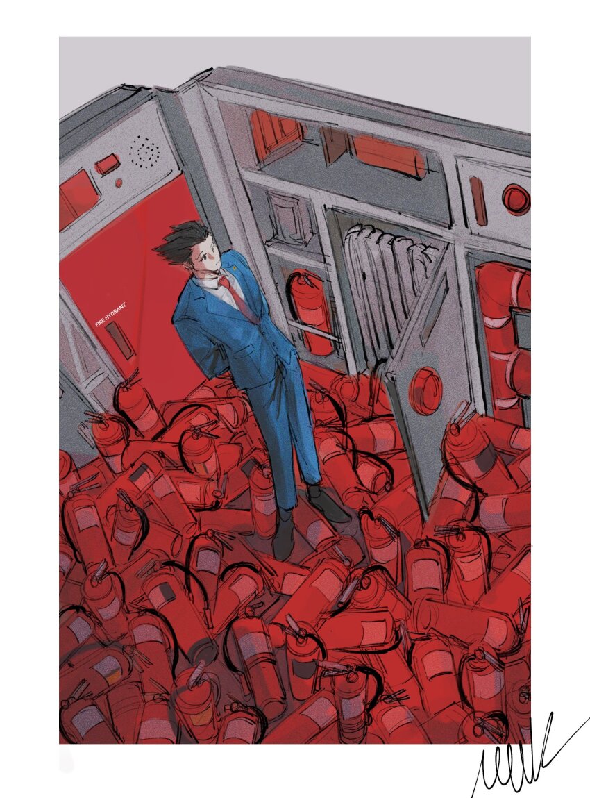 Phoenix Wright (Ace Attorney) Rule 34 Image