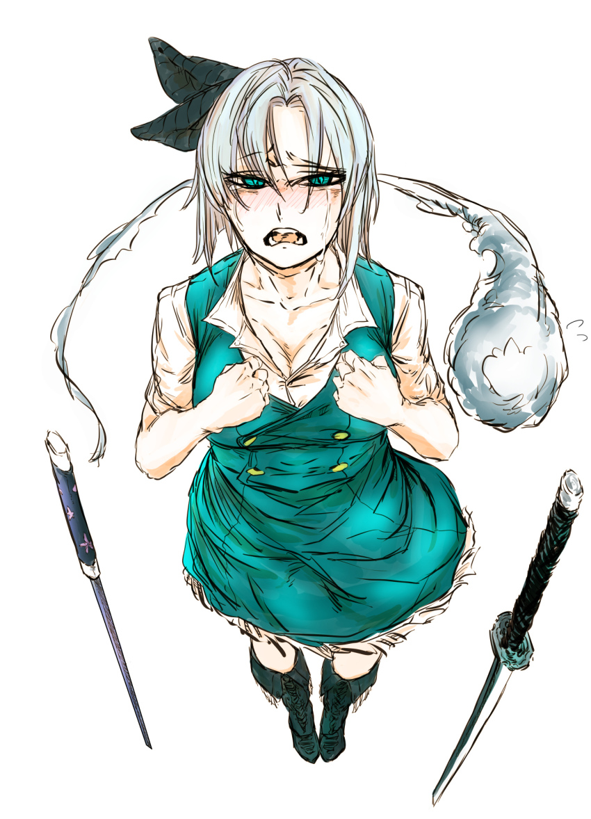 Konpaku Youmu (Touhou) Rule 34 Image