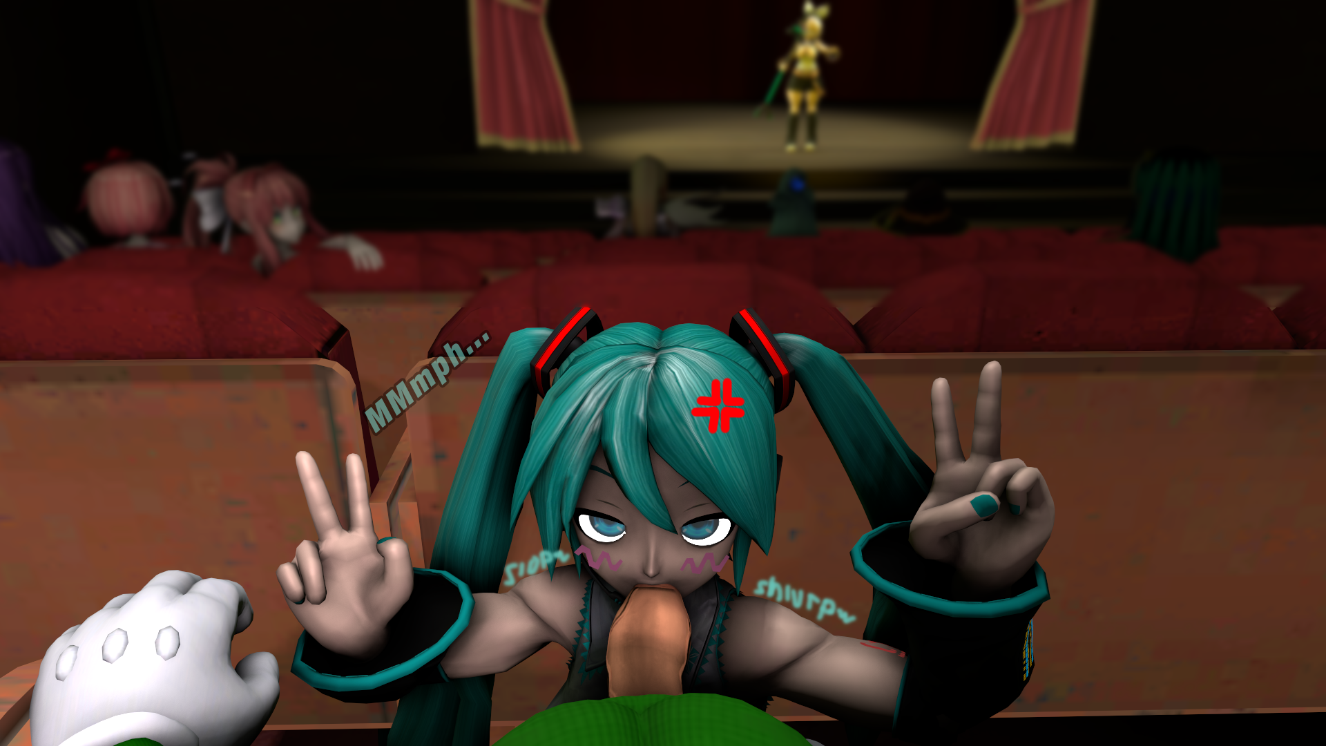 Hatsune Miku (Doki Doki Literature Club) Rule 34 Image