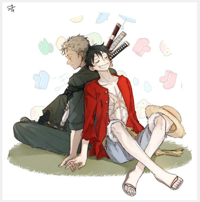 Roronoa Zoro (Monkey D. Luffy) Rule 34 Image