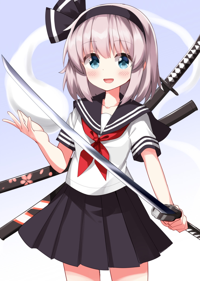 Konpaku Youmu (Touhou) Rule 34 Image