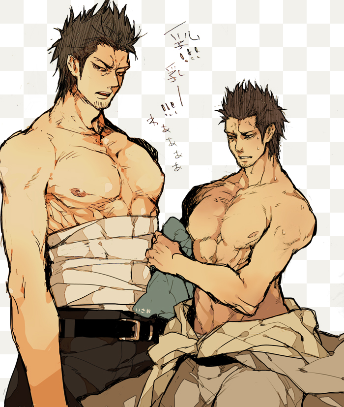 Kondou Isao (Gintama) Rule 34 Image