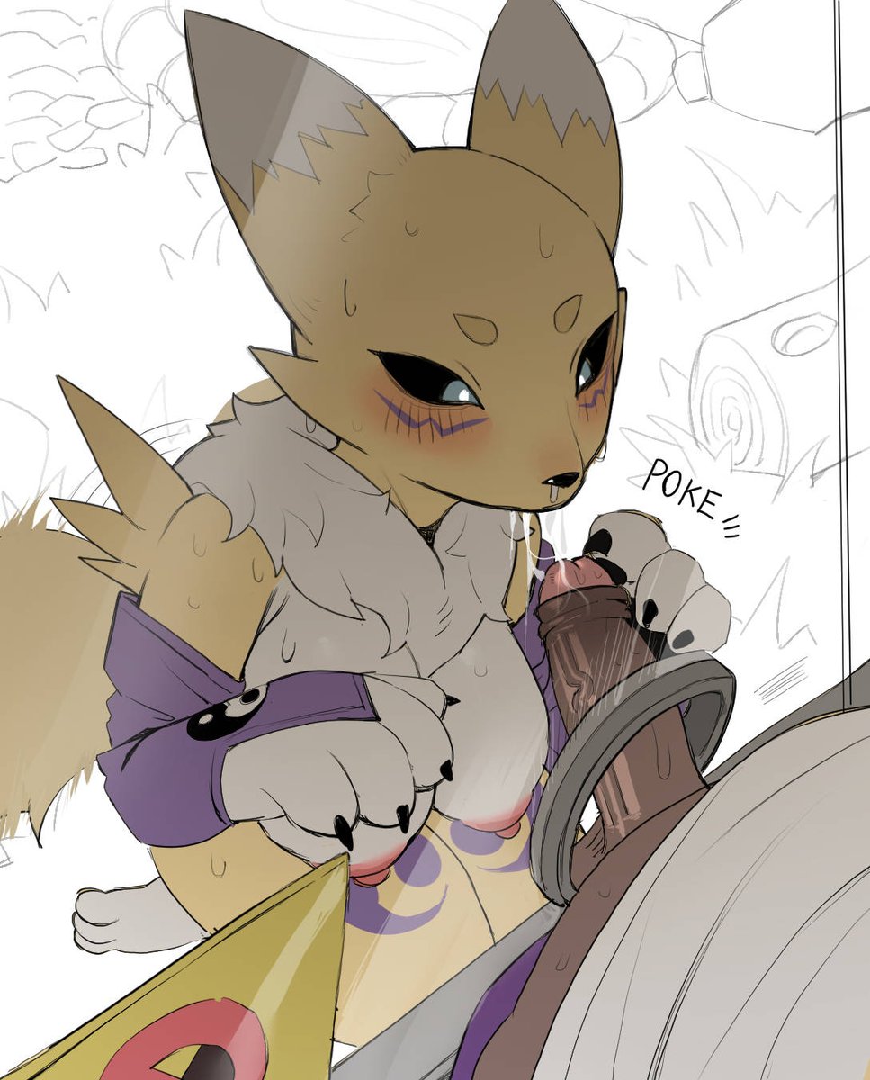 Renamon (Digimon) Rule 34 Image