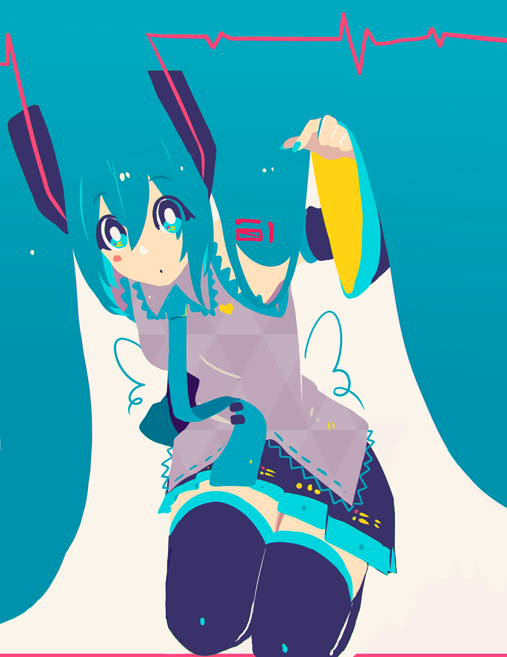 Hatsune Miku (Vocaloid) Rule 34 Image