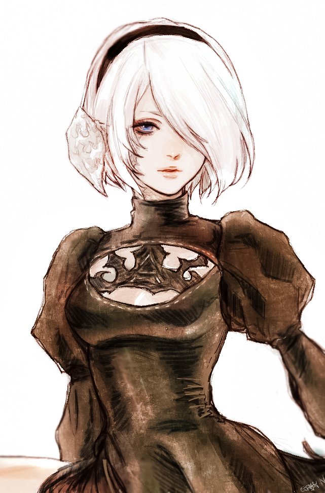 2b (Nier:Automata) Rule 34 Image