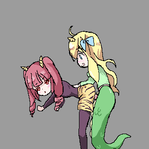 Hanazono Yurine (Jashin-Chan Dropkick) Rule 34 Image
