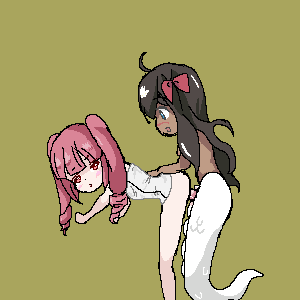Hanazono Yurine (Jashin-Chan Dropkick) Rule 34 Image