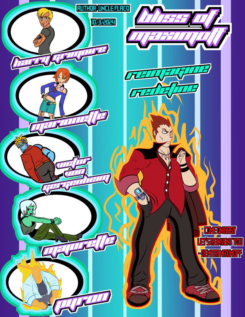 Demitri Maximoff (Darkstalkers) Rule 34 Image