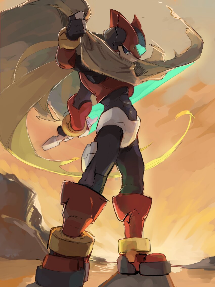 Zero (Mega Man) Rule 34 Image