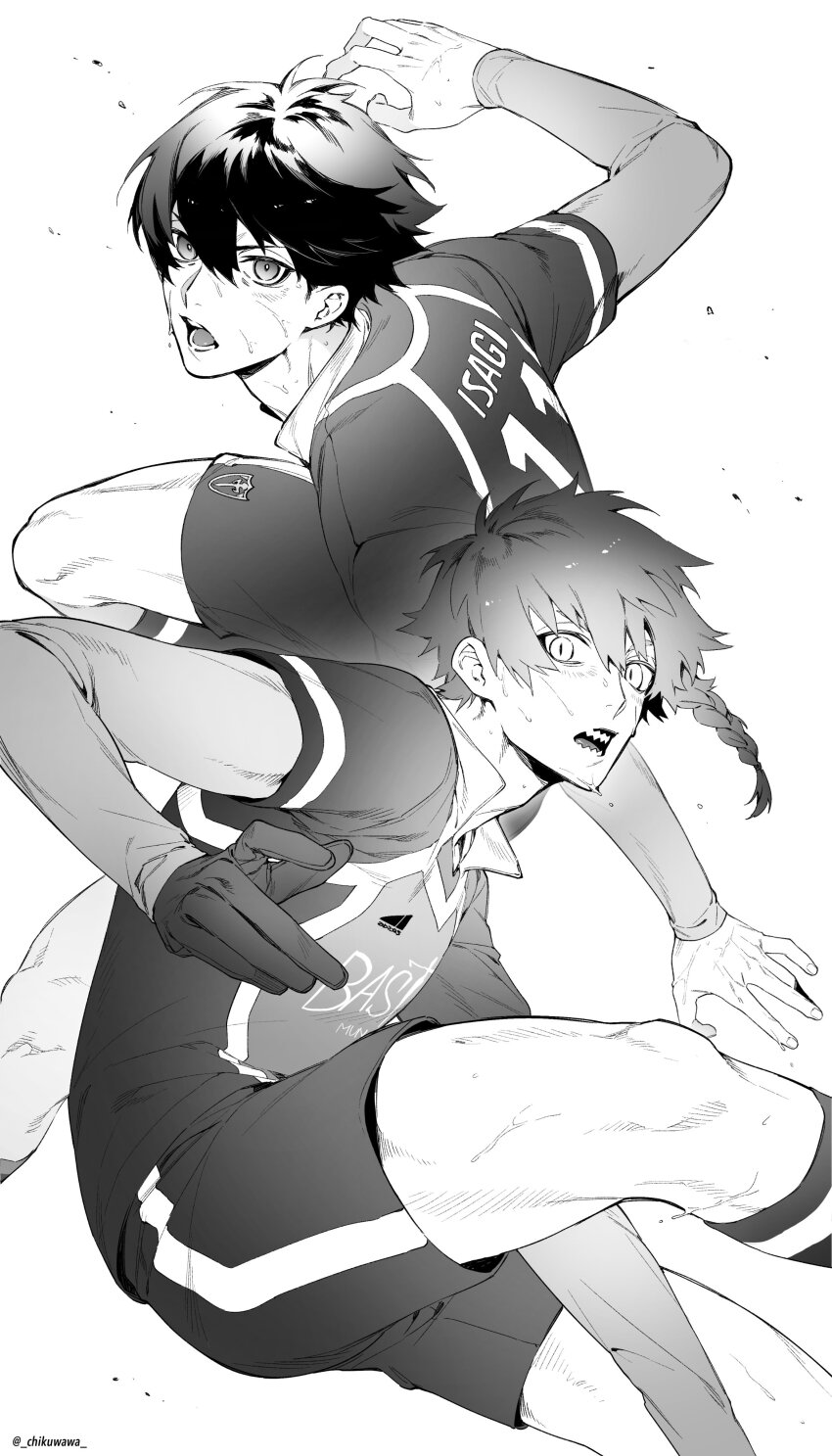 Isagi Yoichi (Blue Lock) Rule 34 Image