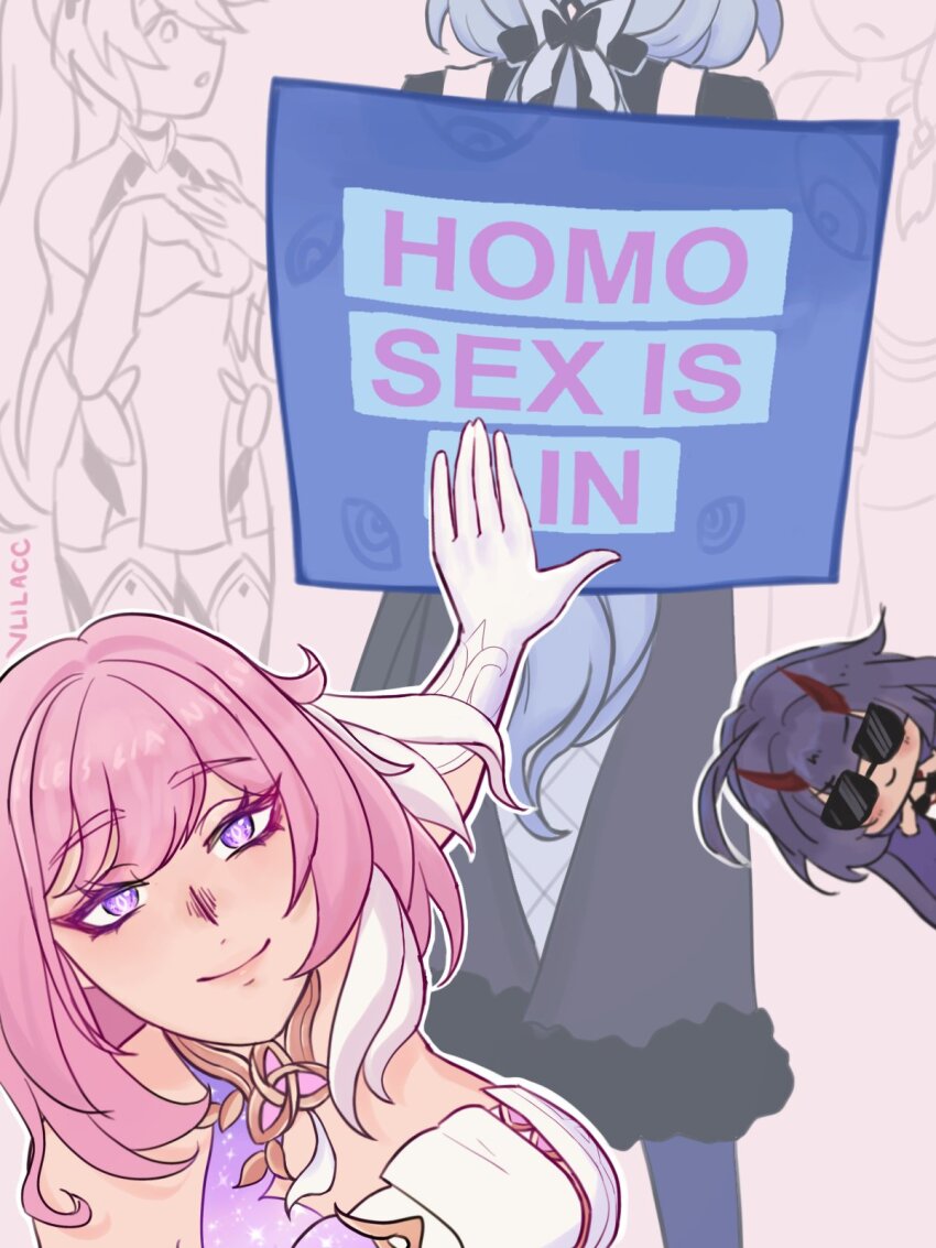 Elysia (Herrscher Of Human: Ego) (Honkai Impact) Rule 34 Image
