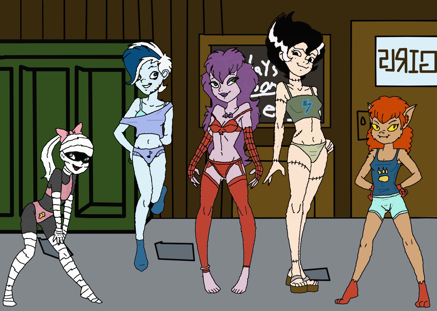 Elsa Frankenteen (Hanna-Barbera) Rule 34 Image