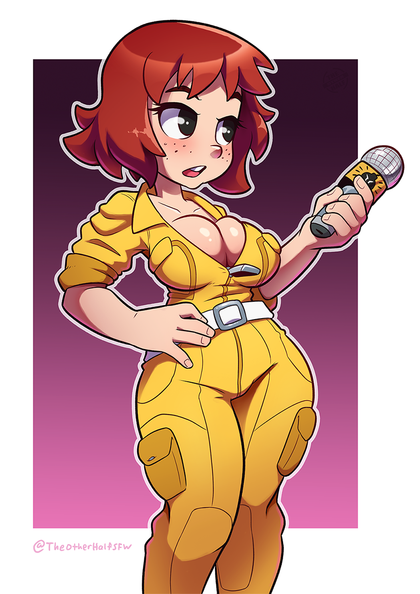 April O'Neil (Teenage Mutant Ninja Turtles) Rule 34 Image