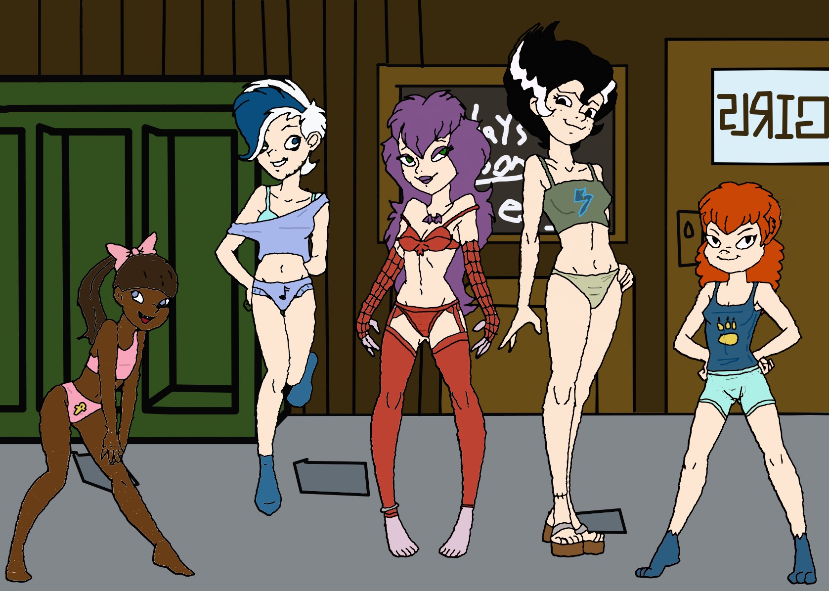 Elsa Frankenteen (Hanna-Barbera) Rule 34 Image