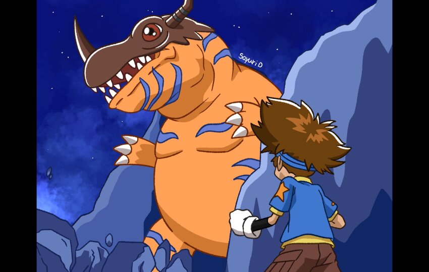 Greymon (Digimon) Rule 34 Image