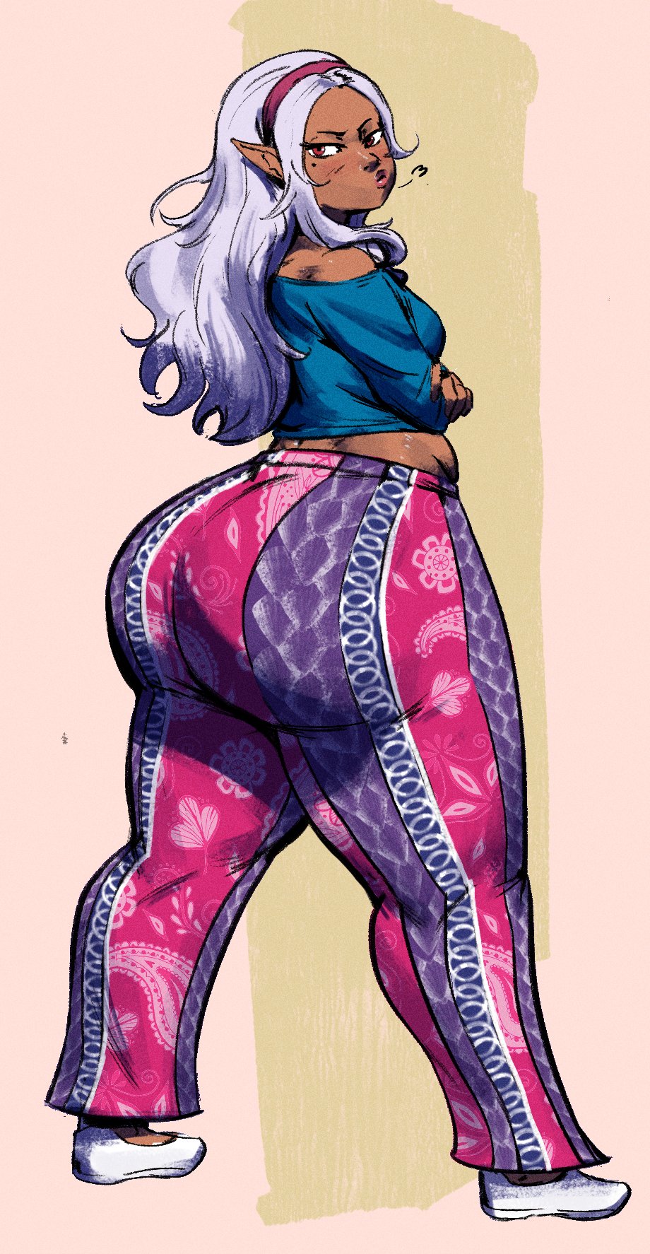 Kuroeda (Elf-San Wa Yaserarenai) Rule 34 Image