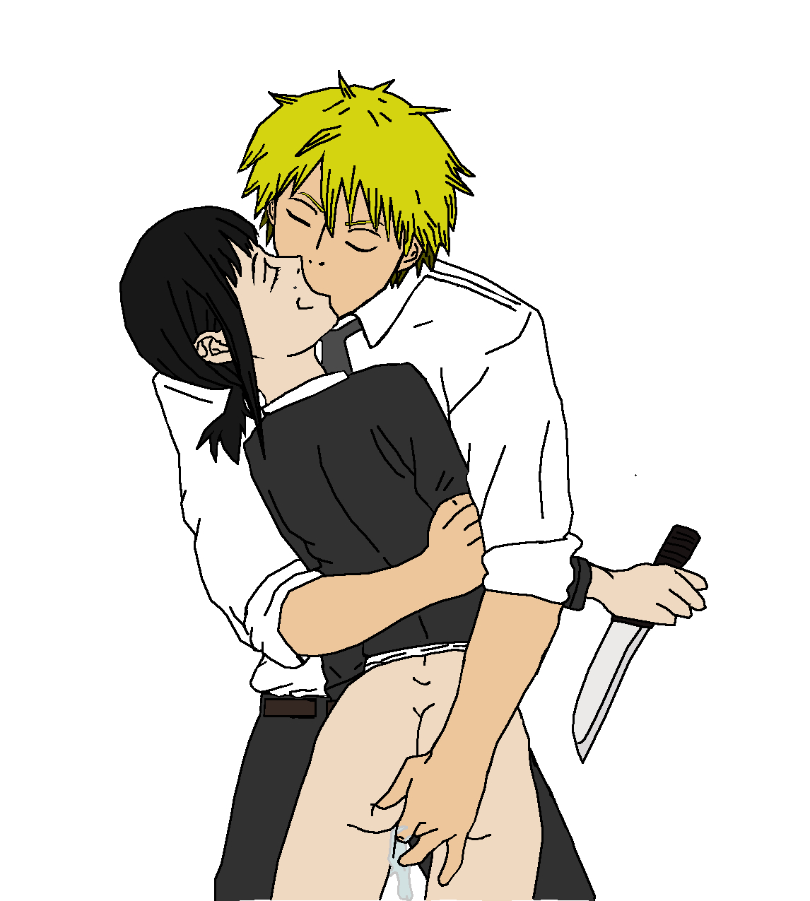Denji (Chainsaw Man) Rule 34 Image