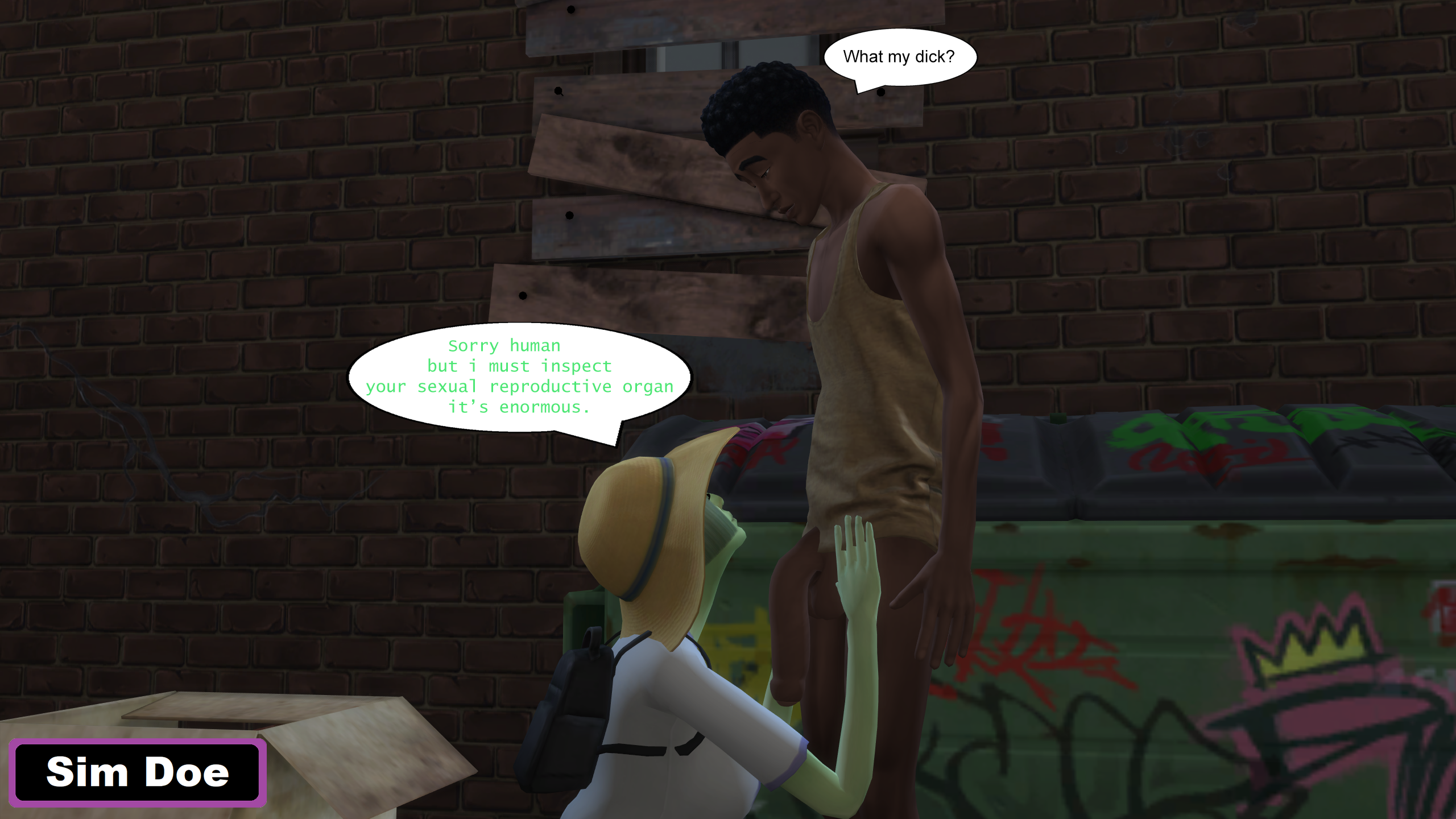 Dirty Willy (Sim Doe) Rule 34 Image