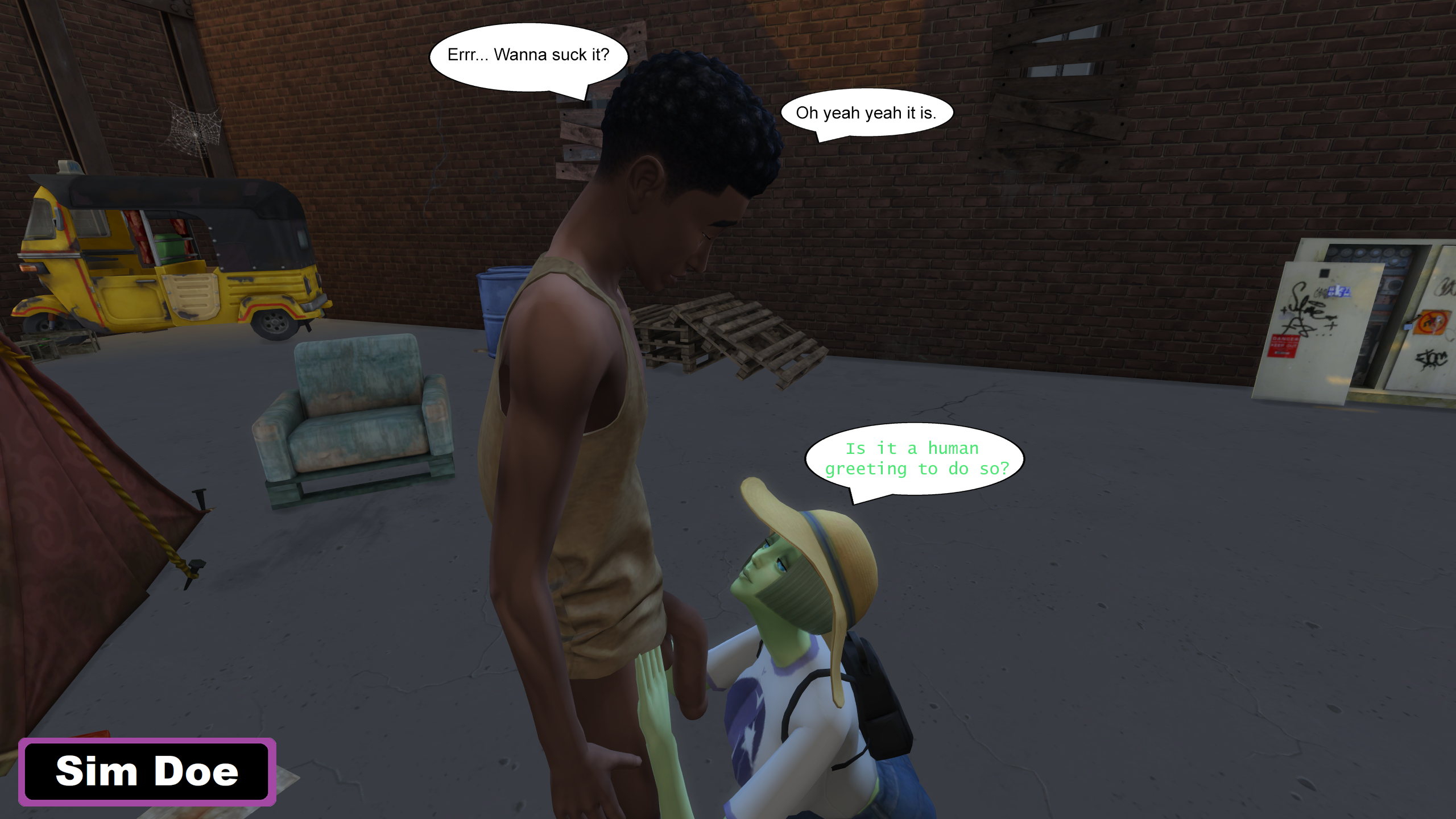 Dirty Willy (Sim Doe) Rule 34 Image