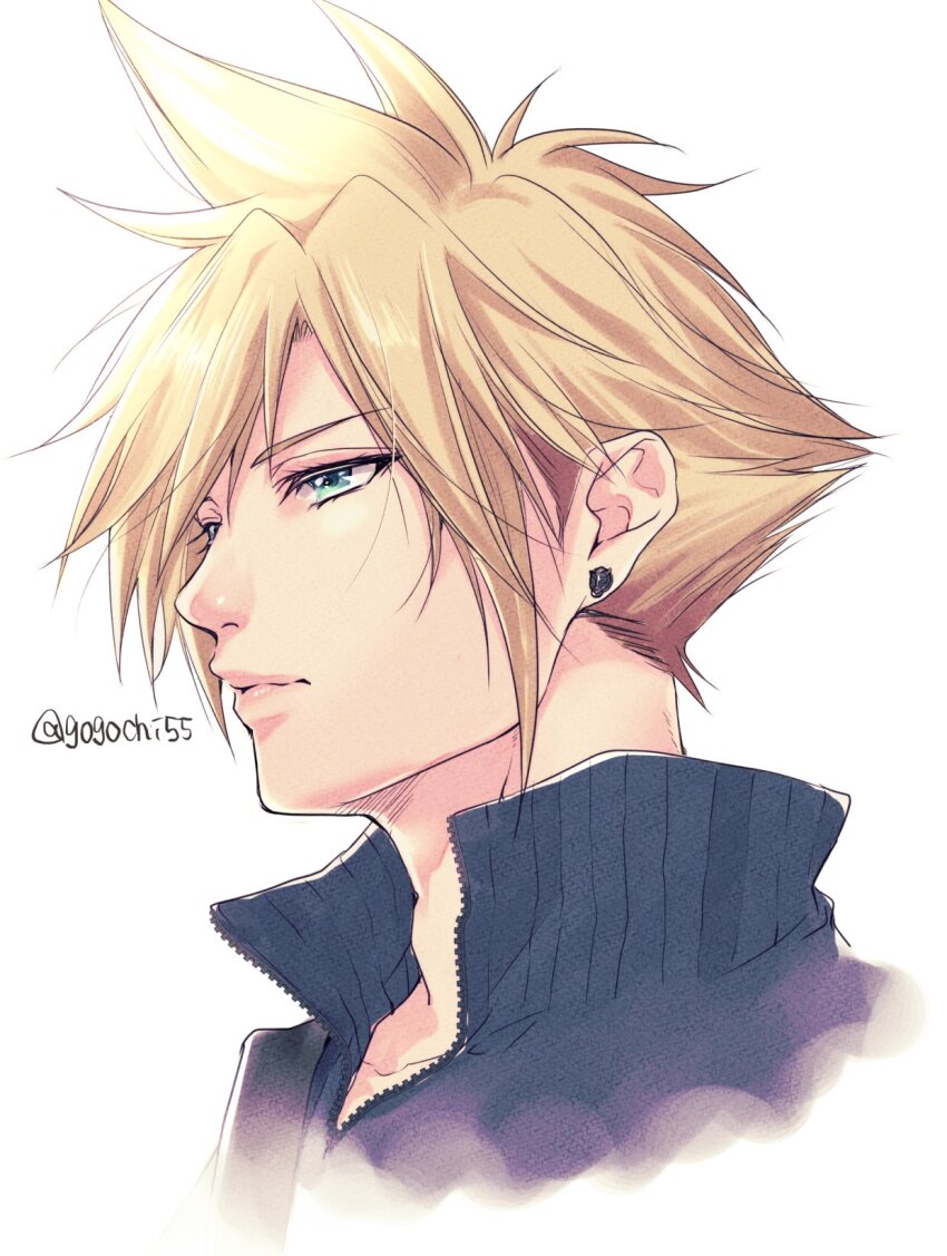 Cloud Strife (Fenrir (Final Fantasy)) Rule 34 Image