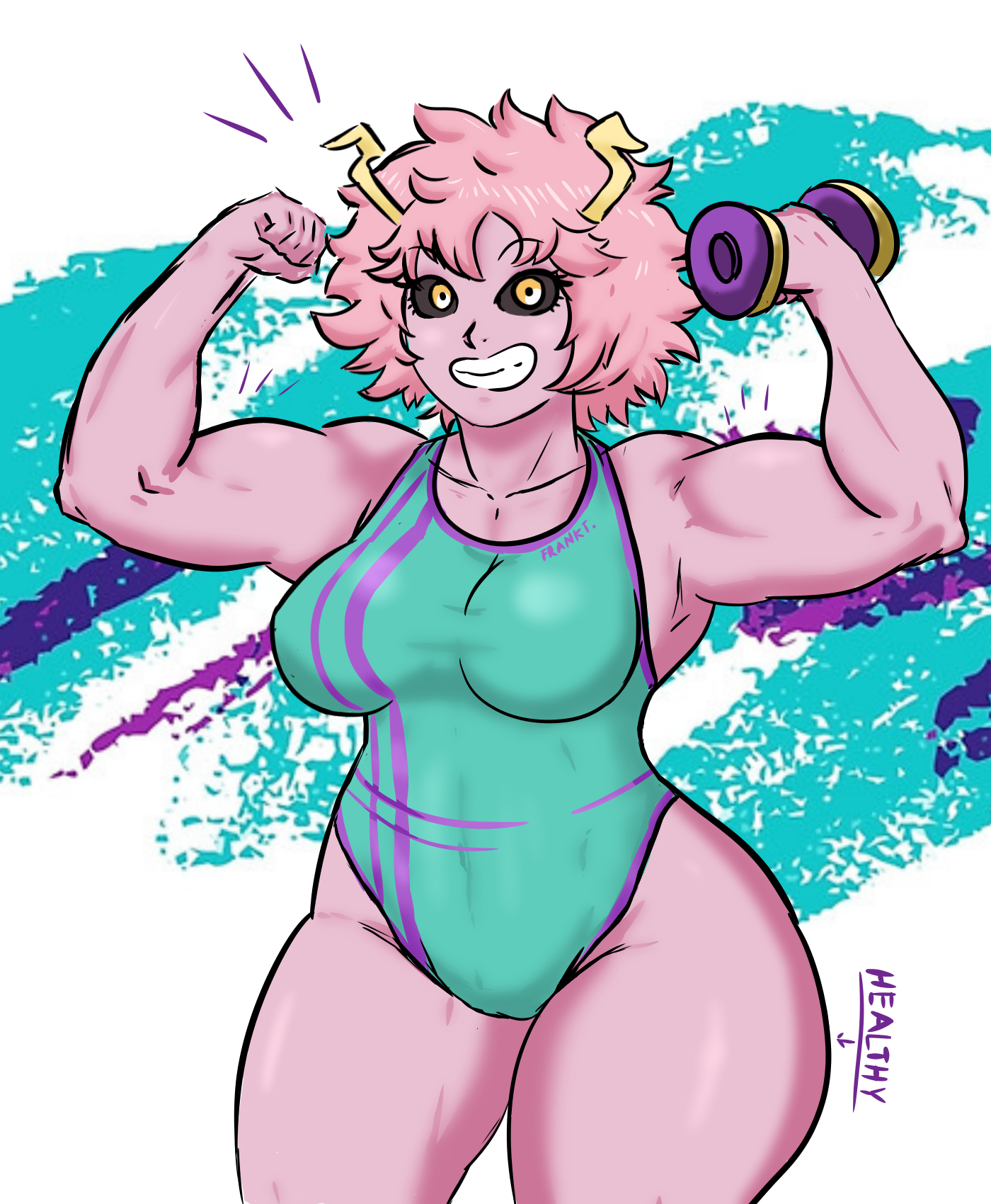 Ashido Mina (Boku No Hero Academia) Rule 34 Image