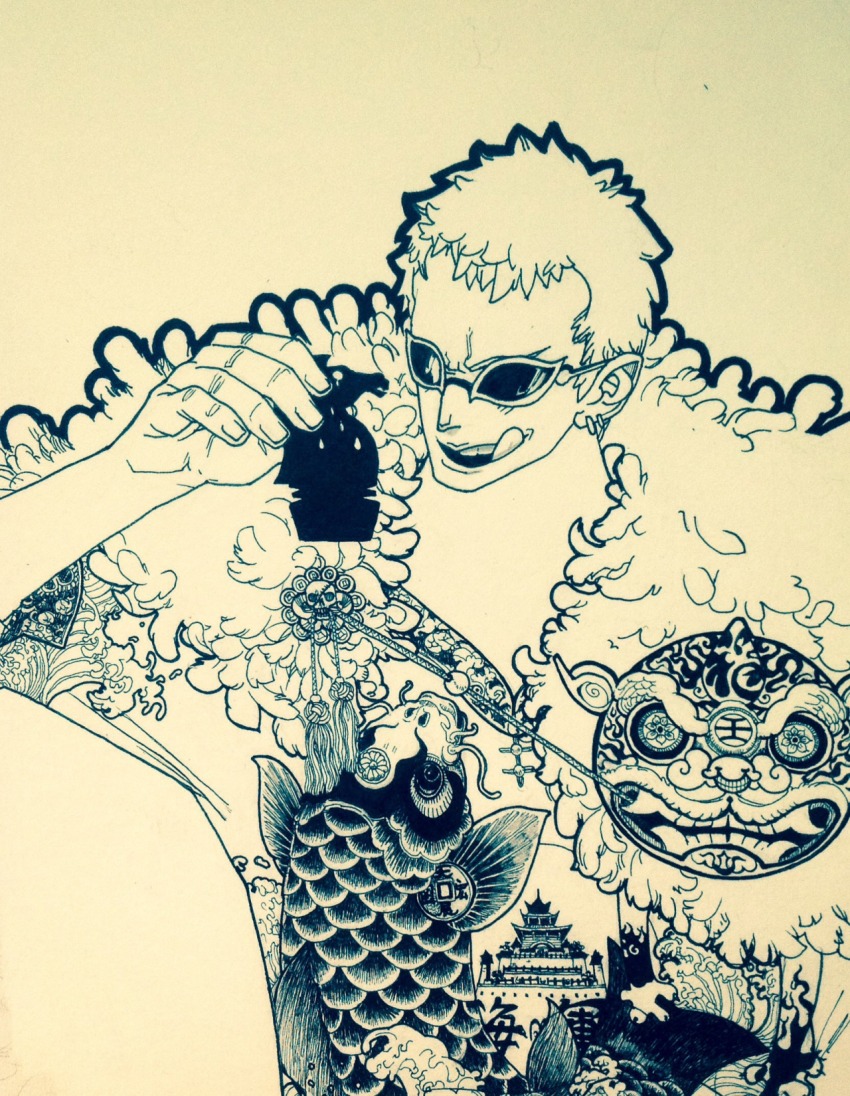 Donquixote Doflamingo (One Piece) Rule 34 Image