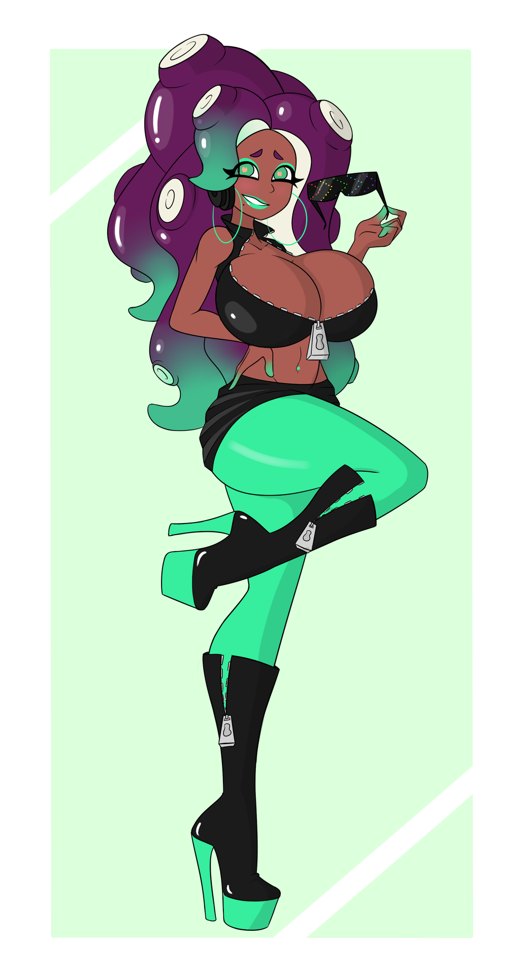 Marina (Splatoon) Rule 34 Image