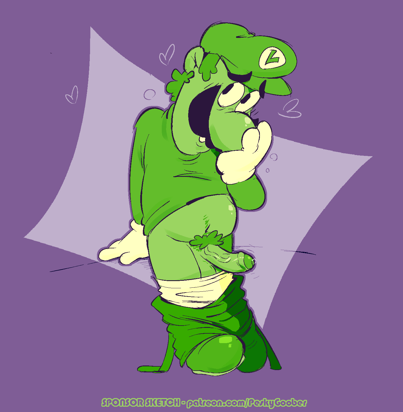 Luigi (Mario (Series)) Rule 34 Image
