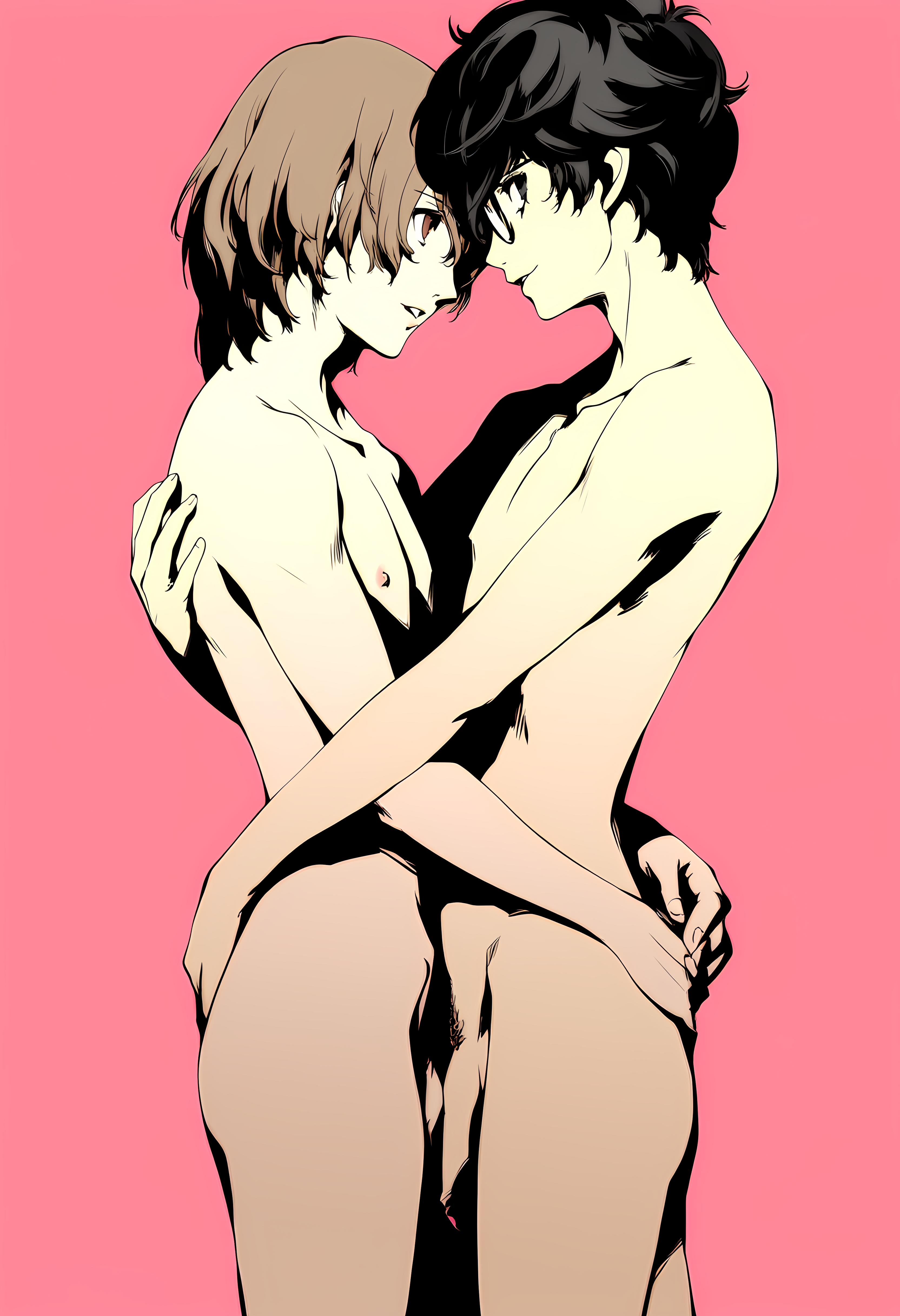 Goro Akechi (Atlus) Rule 34 Image