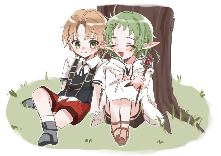 Rudeus Greyrat (Mushoku Tensei) Rule 34 Image