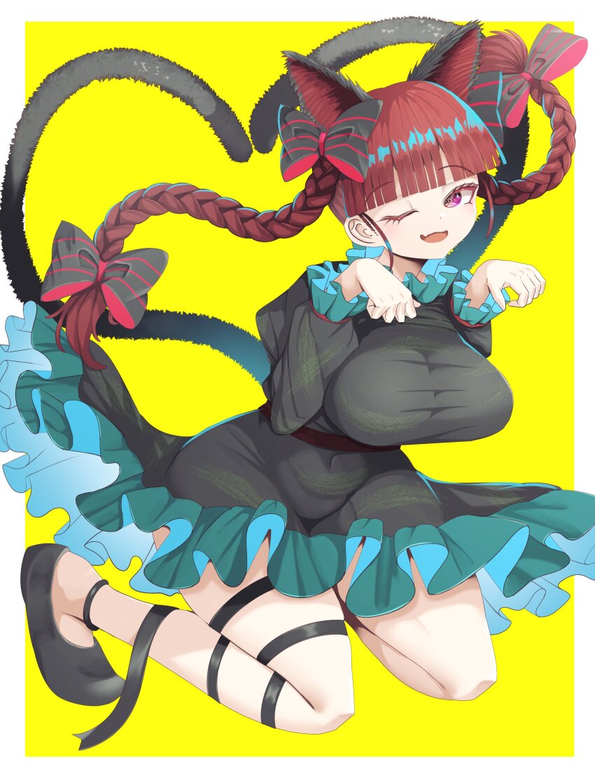 Kaenbyou Rin (Touhou) Rule 34 Image