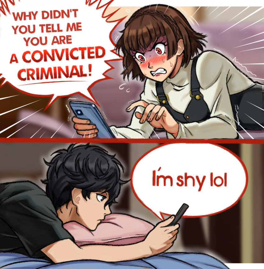 Amamiya Ren (Persona) Rule 34 Image