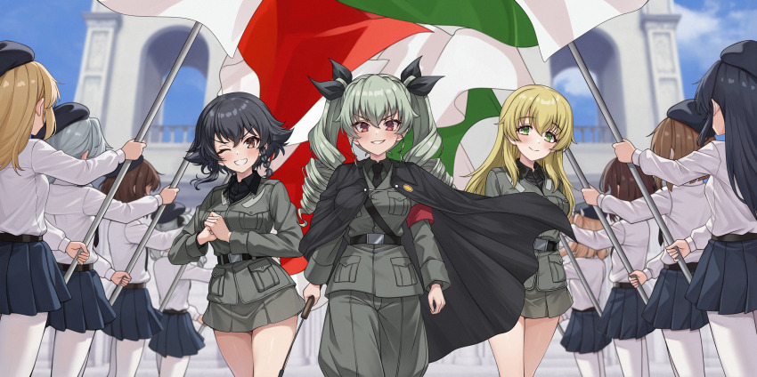 Anchovy (Girls Und Panzer) Rule 34 Image