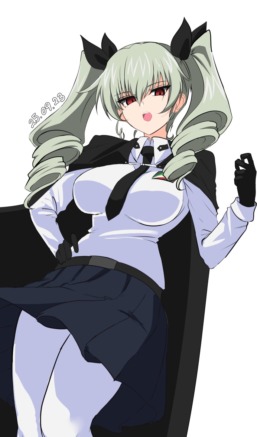 Anchovy (Girls Und Panzer) Rule 34 Image