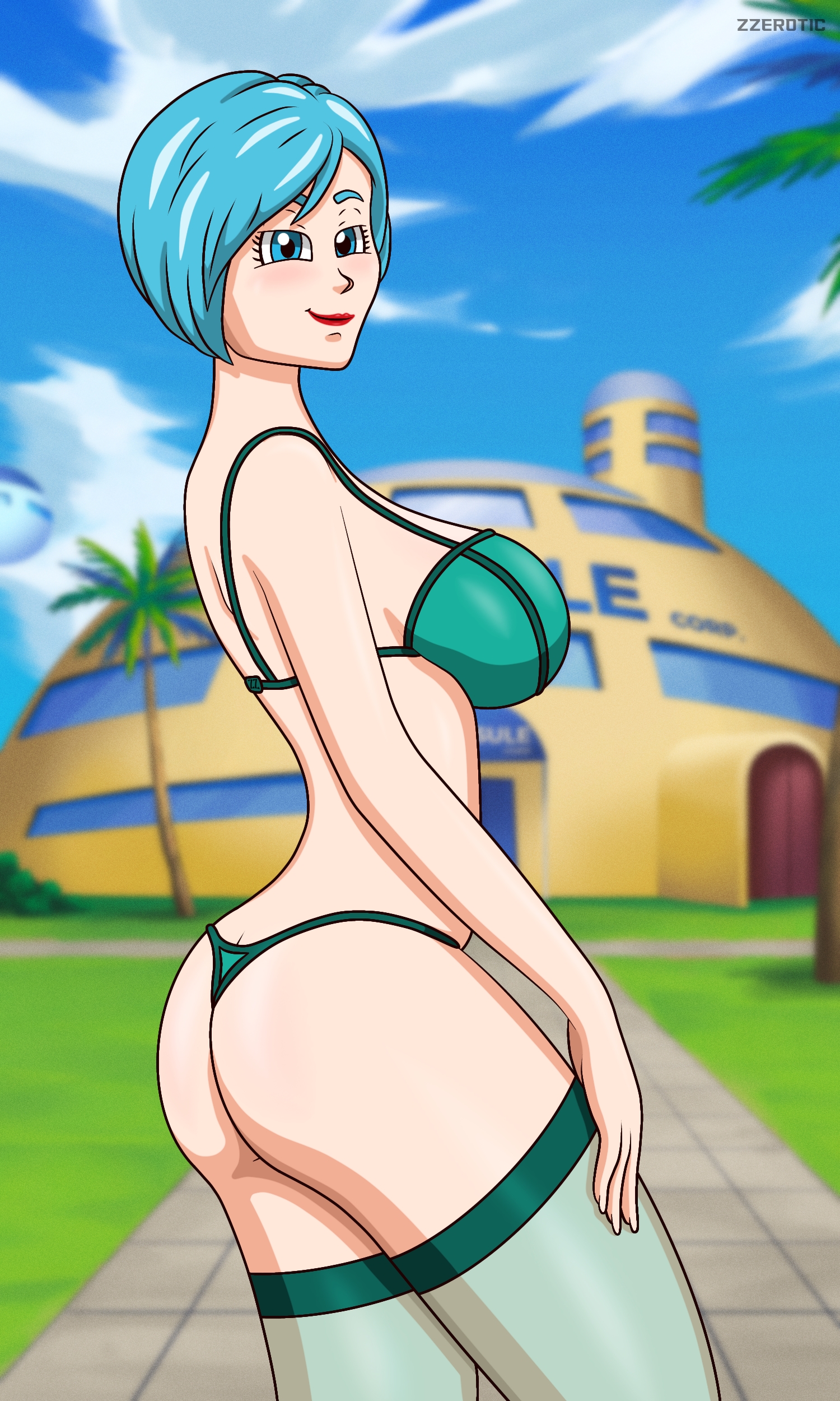 Bulma Briefs (Dragon Ball) Rule 34 Image