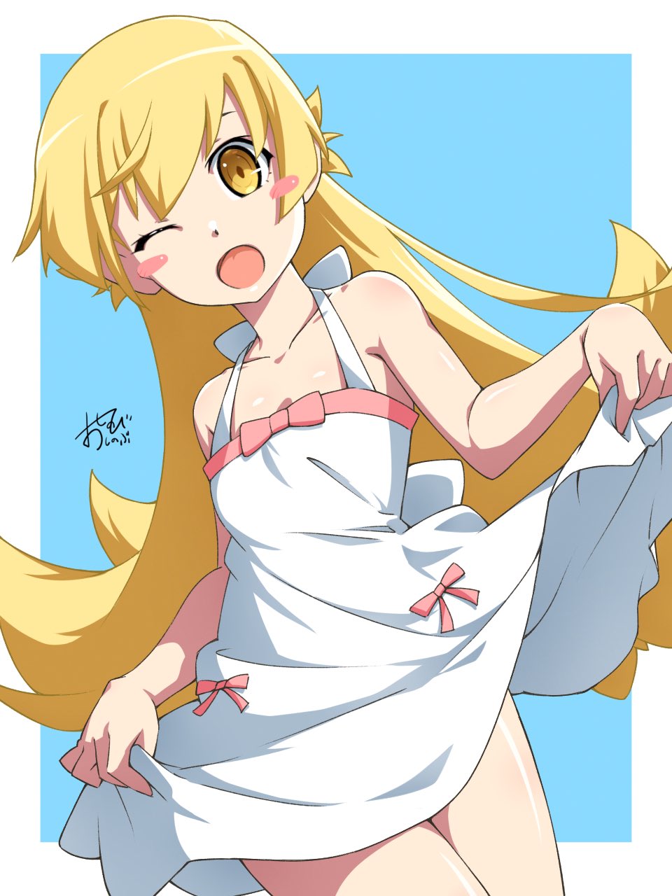Oshino Shinobu (Monogatari (Series)) Rule 34 Image
