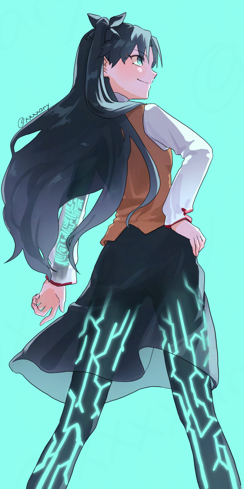 Tohsaka Rin (Fate/Stay Night) Rule 34 Image