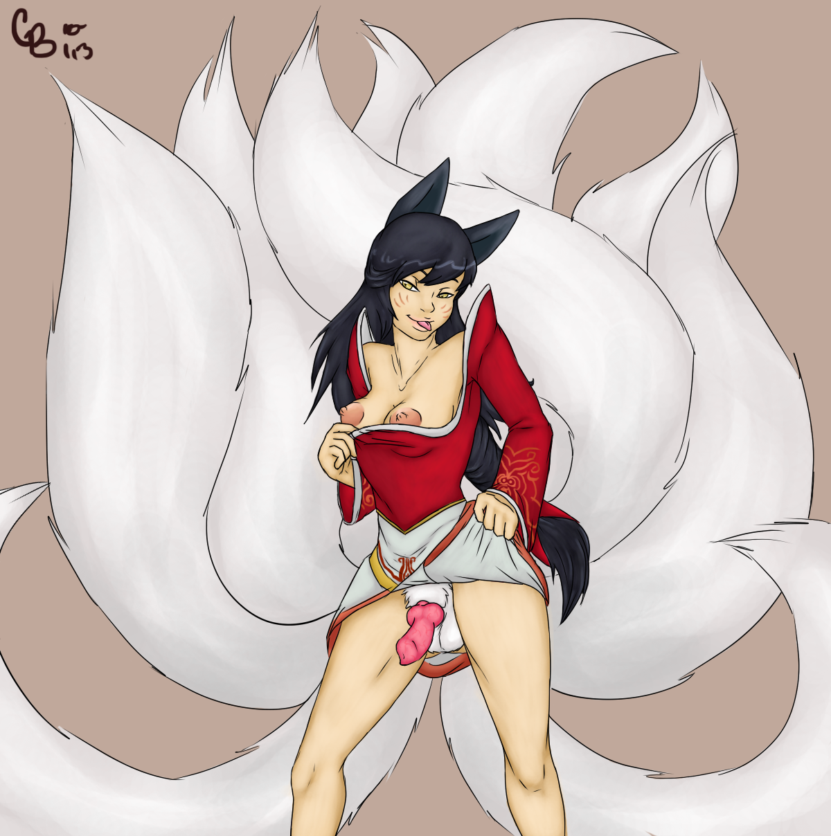 Ahri (League Of Legends) Rule 34 Image