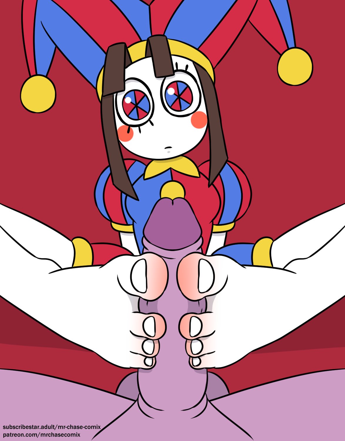 Jax (The Amazing Digital Circus) Rule 34 Image