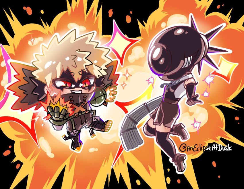 Bakugou Katsuki (Boku No Hero Academia) Rule 34 Image