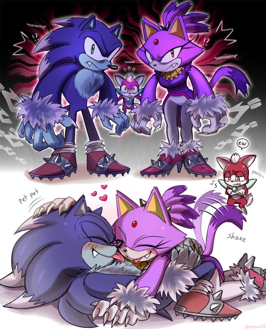 Blaze The Cat (Sonic (Series)) Rule 34 Image