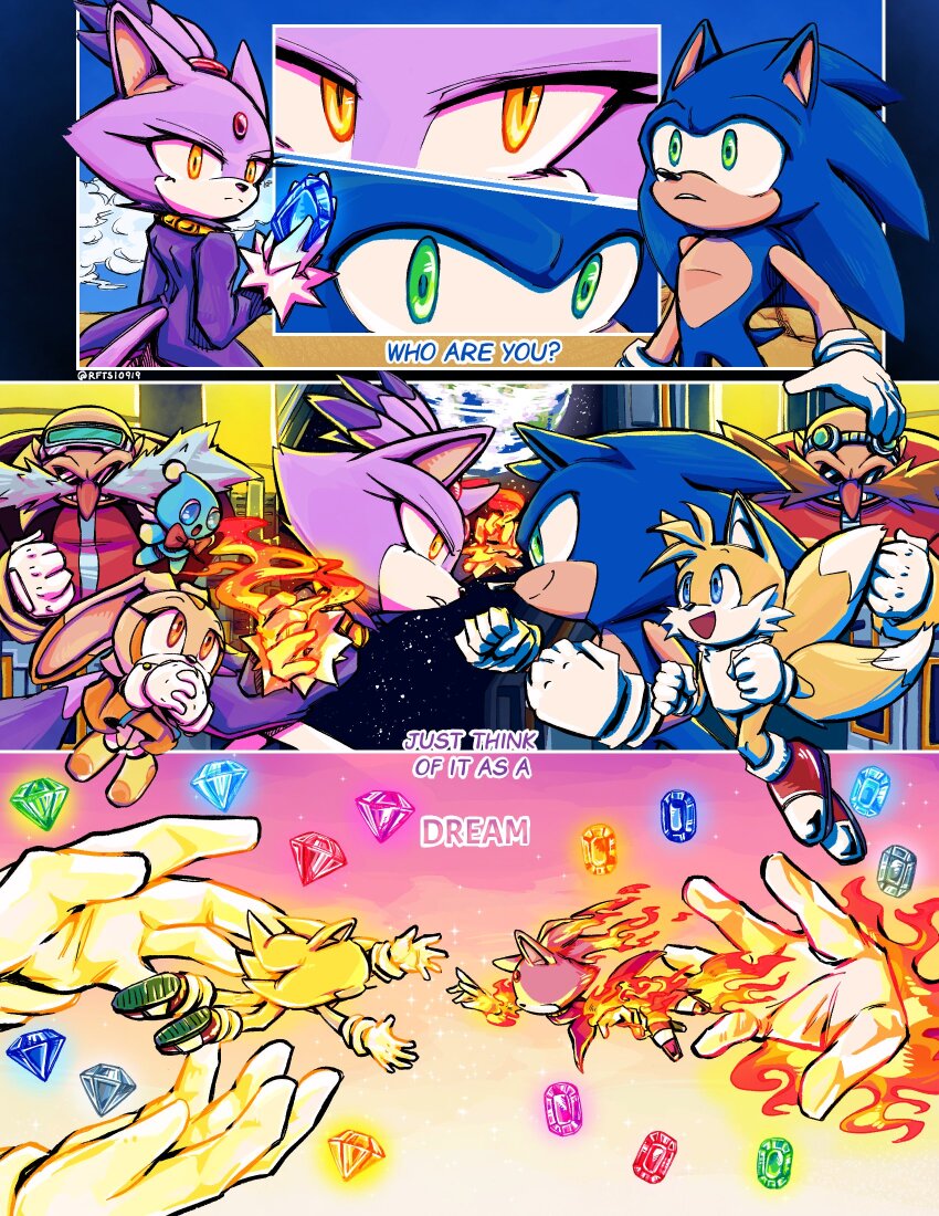 Blaze The Cat (Sonic (Series)) Rule 34 Image