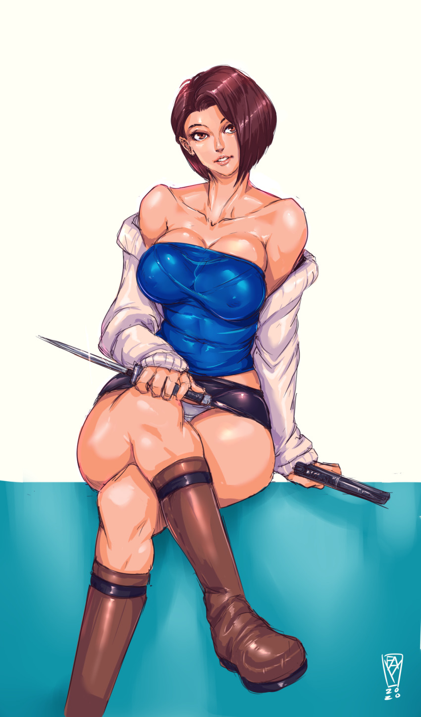 Jill Valentine (Resident Evil) Rule 34 Image