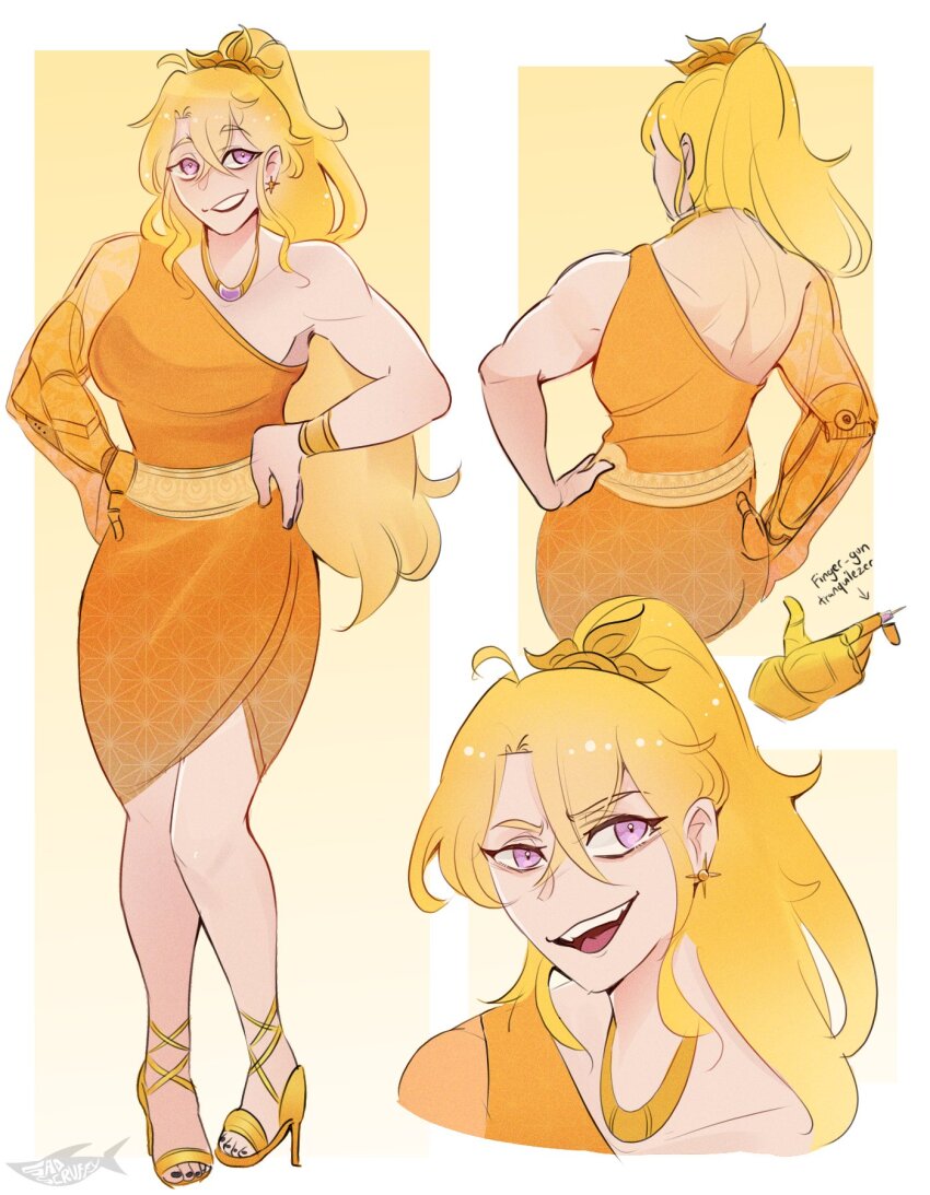 Yang Xiao Long (Rwby) Rule 34 Image