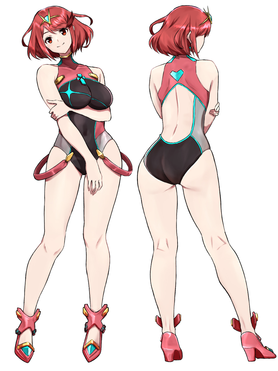 Pyra (Pro Swimmer) (Xenoblade) Rule 34 Image