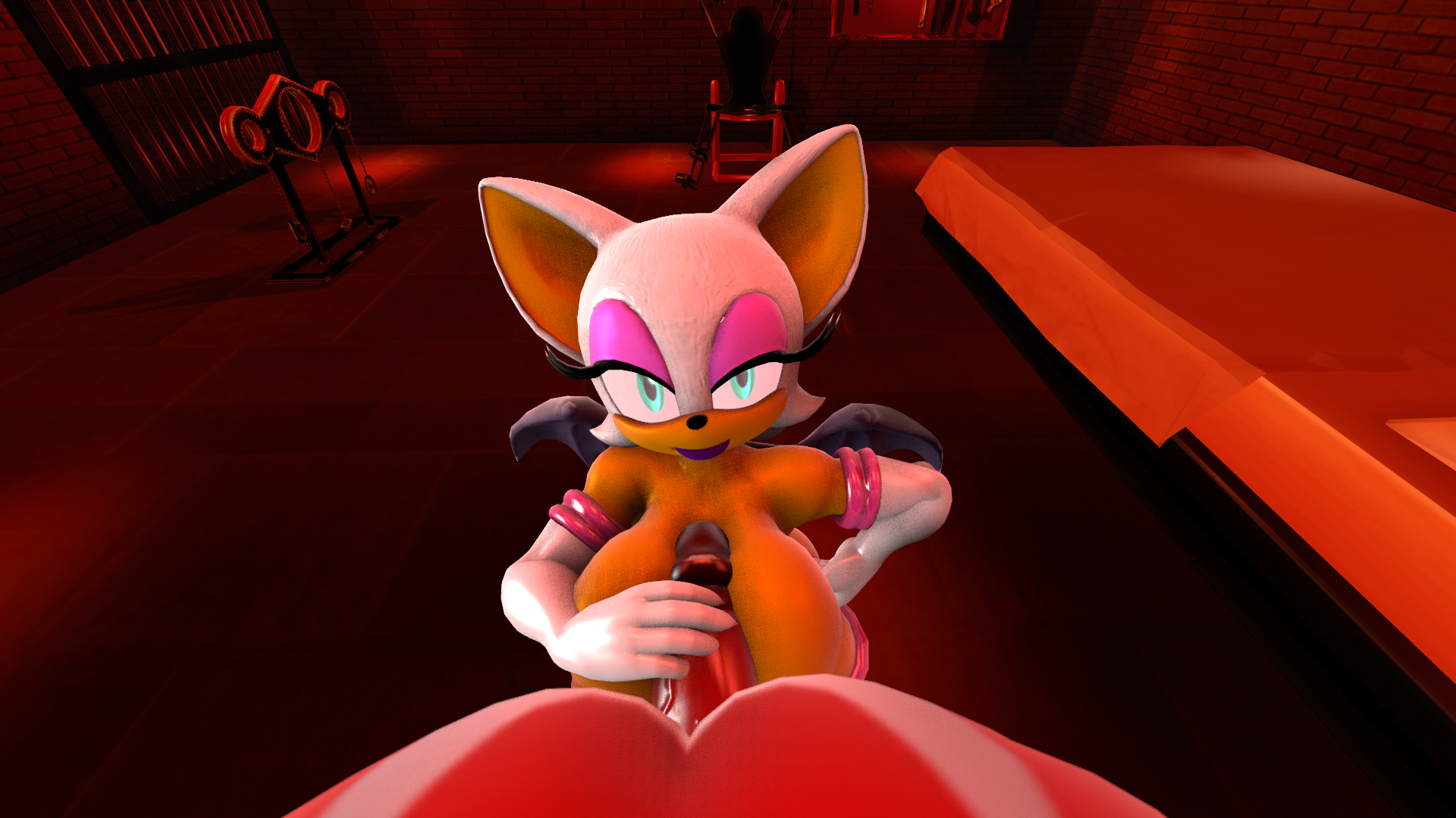 Knuckles The Echidna (Sega) Rule 34 Image