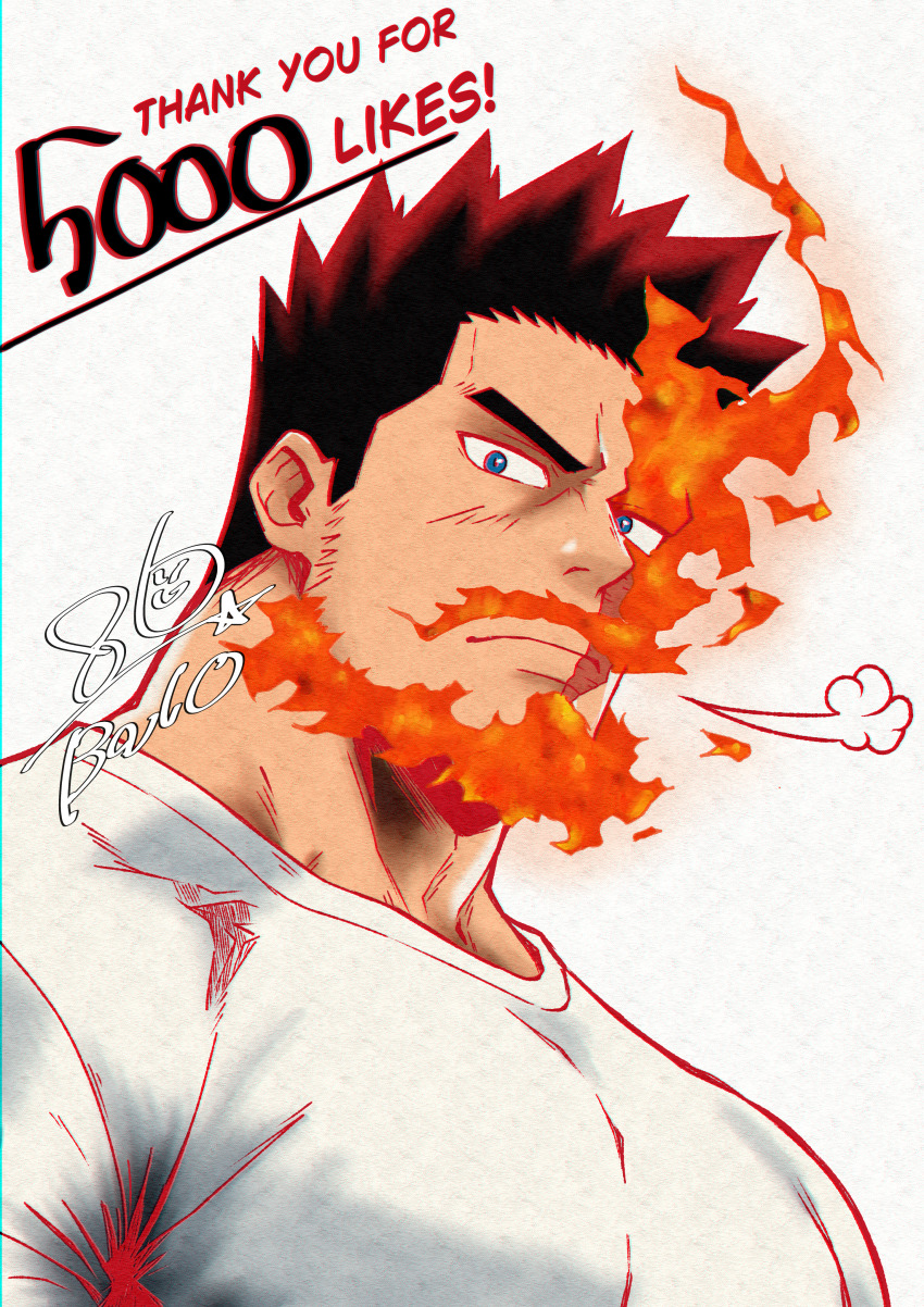 Endeavor (Boku No Hero Academia) Rule 34 Image