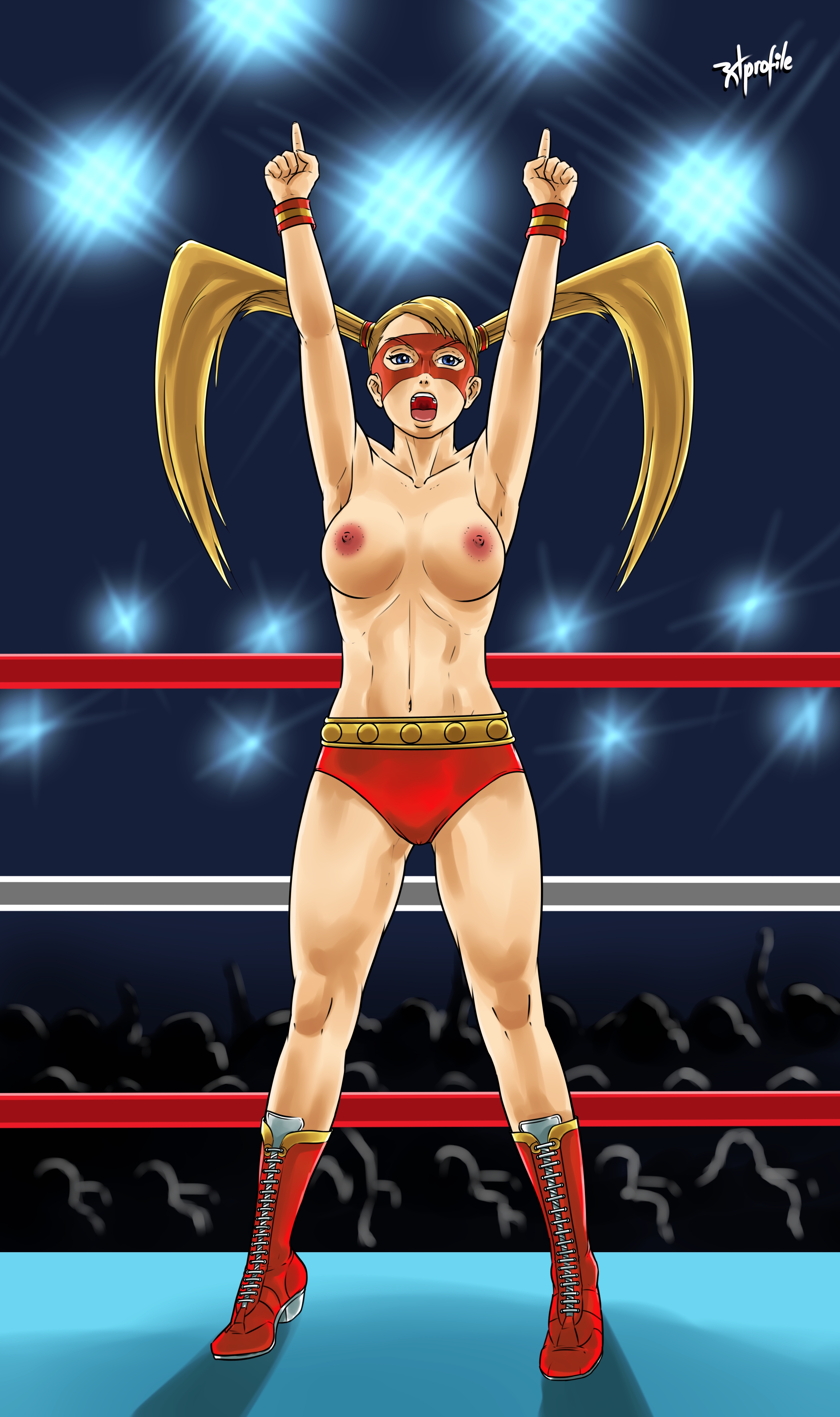 Rainbow Mika (Street Fighter) Rule 34 Image